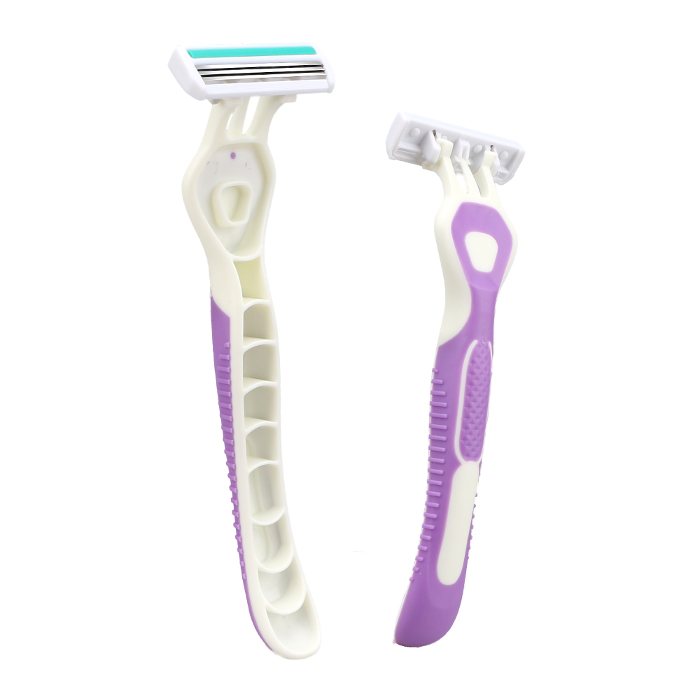 D337L Disposable Razor Pivoting Head Triple Blade Men's